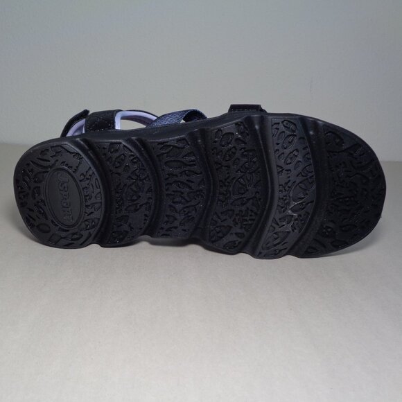 JSport by Jambu Size 6 M KAIA Black / Purple Geometric Sandals New Women's Shoes - Picture 14 of 16